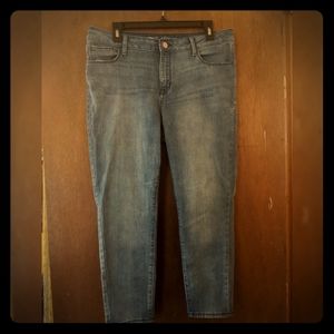 Old Navy Midrise Rockstar Traille MI-Basse Jeans